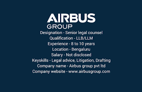Airbus Group Job Opportunity Senior