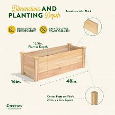 Premium Cedar Raised Garden Bed