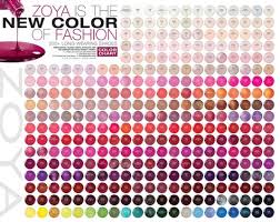 Zoya Polish Color Chart Nail Polish Colors Polish Makeup