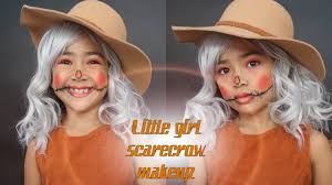 little scarecrow makeup halloween
