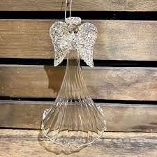 Fluted Glass Angel Buy Or Call
