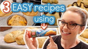 3 easy crescent roll recipes how to