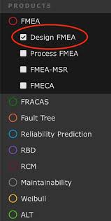 getting started with relyence fmea