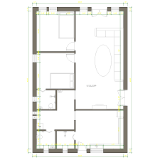 minimalist house design with floor plan