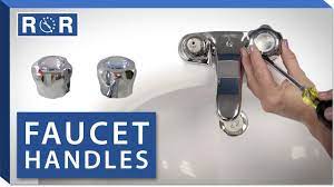 Handles: Repair and Replace (2 Handle Bathroom Faucet) - YouTube
