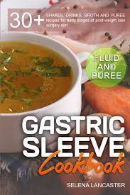 gastric sleeve cookbook fluid and