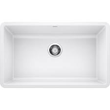 x 18 in white single bowl kitchen sink