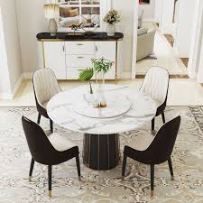 modern marble dining table chairs