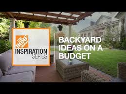 Backyard Ideas On A Budget The Home Depot
