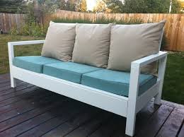 Simple White Outdoor Sofa Ana White