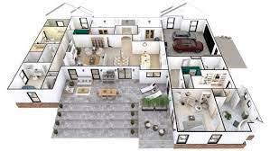 House Design 3d Plan gambar png