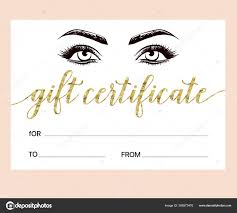certificate eyelash makers eyebrow
