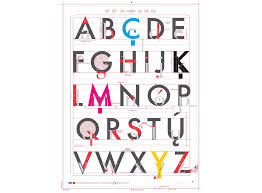 The Alphabet Of Typography Poster Tools And Toys
