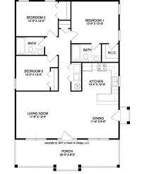 House Plans Small Kitchen Floor Plans