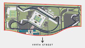 Miami Grand Prix track layout ...
