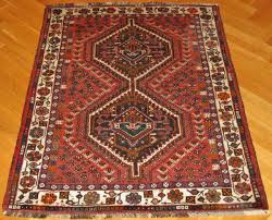 shiraz persian carpet natural wool