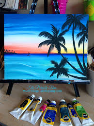 Tropical beach sunset sky with lighted clouds drawing. 12 Best Beach Sunset Drawing Easy Images On All About Beach