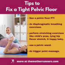 tight pelvic floor muscles in runners