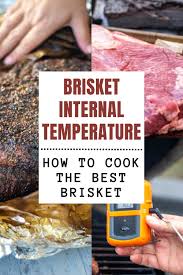 brisket internal rature how to