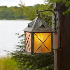 Wide Scrolled Hook Exterior Wall Light
