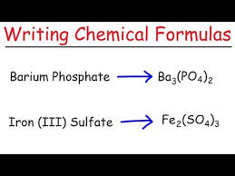 Writing Chemical Formulas For Ionic