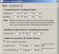 stress linearization example