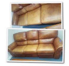how to re faded leather furniture
