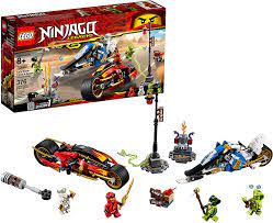 Amazon.com: LEGO NINJAGO Legacy Kai's Blade Cycle & Zane's Snowmobile 70667  Building Kit (376 Pieces) : Toys & Games