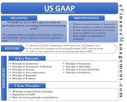 us gaap meaning history importance