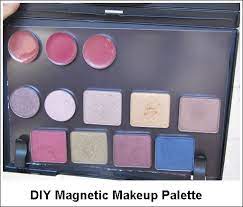 empty magnetic makeup palette diy