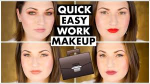 4 work office makeup tutorials for