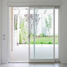 White Upvc Sliding Door For Home Exterior
