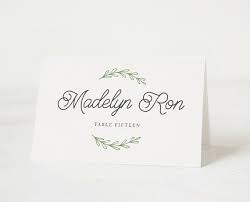 Free Wedding Place Cards Template Magdalene Project Org