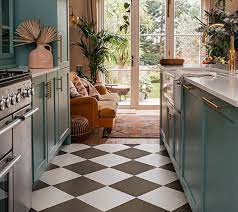 checkerboard lvt flooring tiles