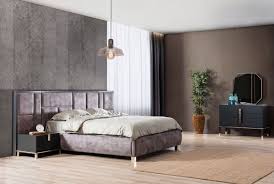 Details about laveno 012 white wood bedroom furniture set includes king bed dresser mirror. Casa Padrino Luxury Solid Wood Bedroom Set Purple Black Gold 1 Double Bed With Headboard 2 Bedside Tables Luxury Bedroom Furniture