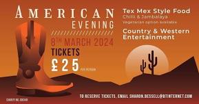 American Food and Music Evening - SOLD OUT
