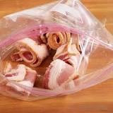 Can I freeze bacon in a Ziploc bag?