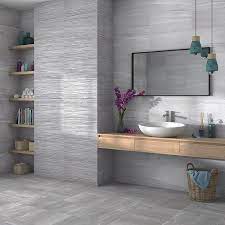 Stone Mix Gloss Dark Grey Wall Tile