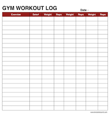 Workout Journal Template Excel Magdalene Project Org