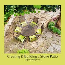 A diy pathway made of stone pavers is a great way to save your lawn from being trampled and compacted by foot traffic. Creating And Building A Stone Patio Dig This Design