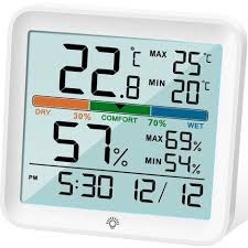 Indoor Thermometer Hygrometer Digital