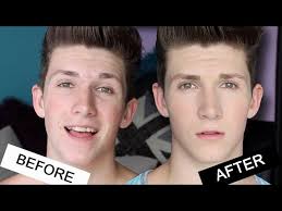 natural looking makeup for men tutorial