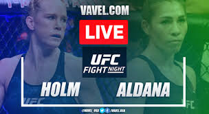 The ultimate fighting championship (ufc) is an american mixed martial arts (mma) promotion company based in las vegas, nevada. Result And Highlights Holly Holm Vs Irene Aldana In Ufc Fight Island 4 03 12 2021 Vavel Usa
