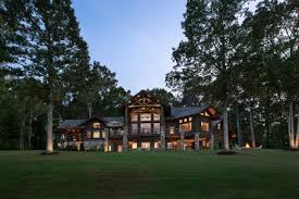 north carolina handcrafted log home