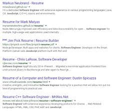 How To Do A Successful Google Resume Search