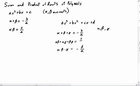 of roots for polynomials