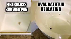how to reglaze a fiberglass shower and