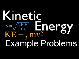 Kinetic Energy Example Problems You
