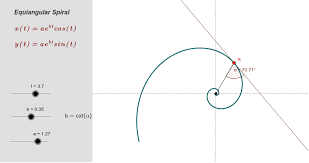 An Equiangular Spiral Parametric