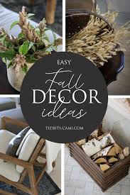 fall home decor ideas 5 quick and